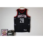 Maglia NBA 28 Sengun Houston Rockets 23-24 statement Nero