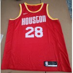 Maglia NBA 28 Sengun Rockets Retro Rosso