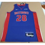 Maglia #28 Stewart Detroit Pistons Blu