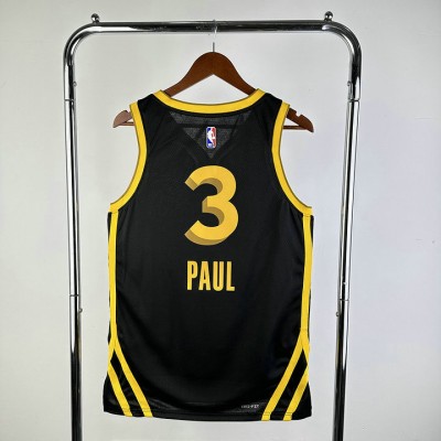 Maglia NBA 3 Chris Paul Golden State Warriors 2023-24 City Edition