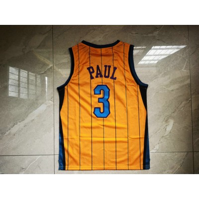 Maglia NBA 3 Chris Paul New Orleans Hornets 2010-11 Giallo