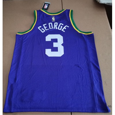 Maglia NBA 3 George Utah Jazz Retro Viola