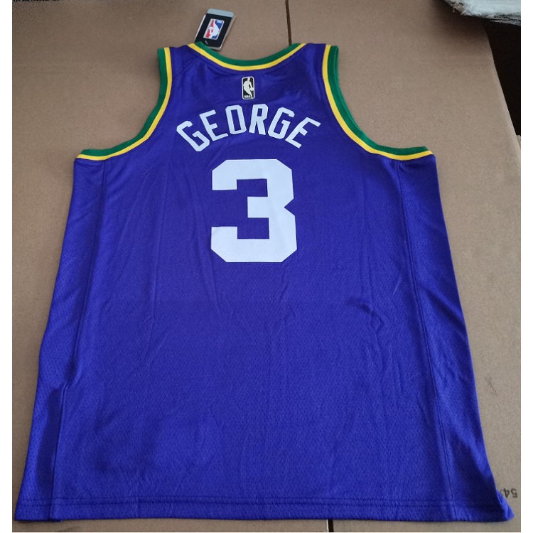 Maglia NBA 3 George Utah Jazz Retro Viola