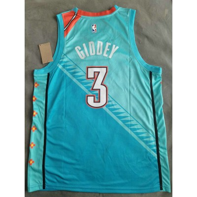 Maglia NBA 3 Giddey 2019 OKC Thunder city