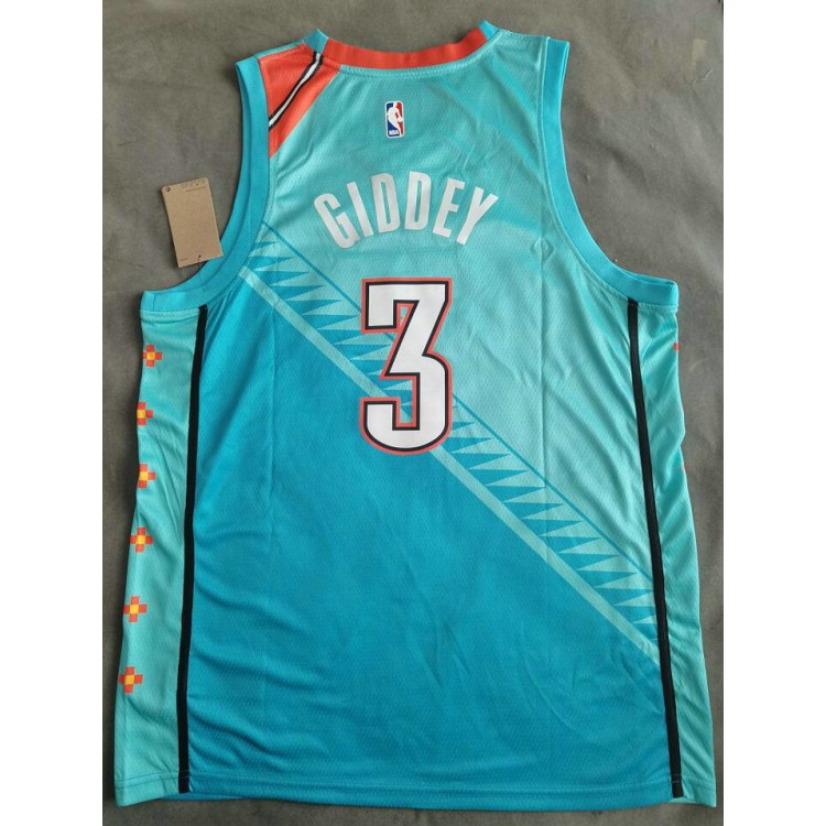 Maglia NBA 3 Giddey 2019 OKC Thunder city