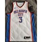 Maglia NBA 3 Giddey OKC Thunder 19-20 Blu