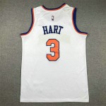 Maglia #3 Hart Knicks Bianco Ricamato