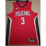 Maglia NBA 3 Hart New Orleans Pelicans Rosso