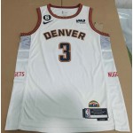 Maglia NBA 3 Hyland Nuggets 22-23 city Bianco