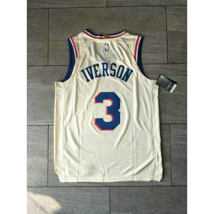 Maglia #3 Iverson 76ers 19-20 city Stampato