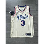 Maglia #3 Iverson 76ers 19-20 city Stampato