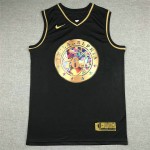 Maglia #3 Iverson 76ers Diamond Edition Nero Oro