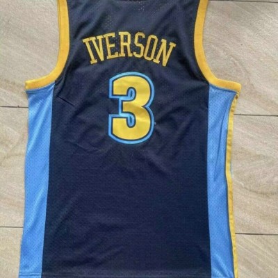 Maglia NBA 3 Iverson Nuggets 2006-07 Blu