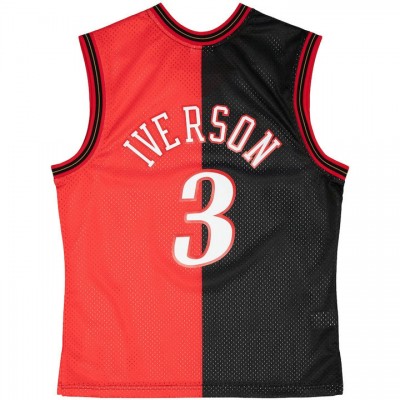 Maglia #3 Iverson Philadelphia 76ers Mitchell & Ness splite