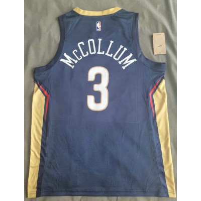 Maglia NBA 3 McCollum New Orleans Pelicans Blu