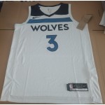 Maglia NBA 3 McDANIELS Minnesota Timberwolves Bianco