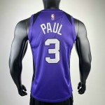 Maglia NBA 3 Paul Phoenix Suns 2018 city Viola Stampato