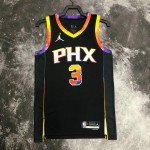 Maglia NBA 3 Paul Phoenix Suns Nero 2022-23 Statement Edition Stampato