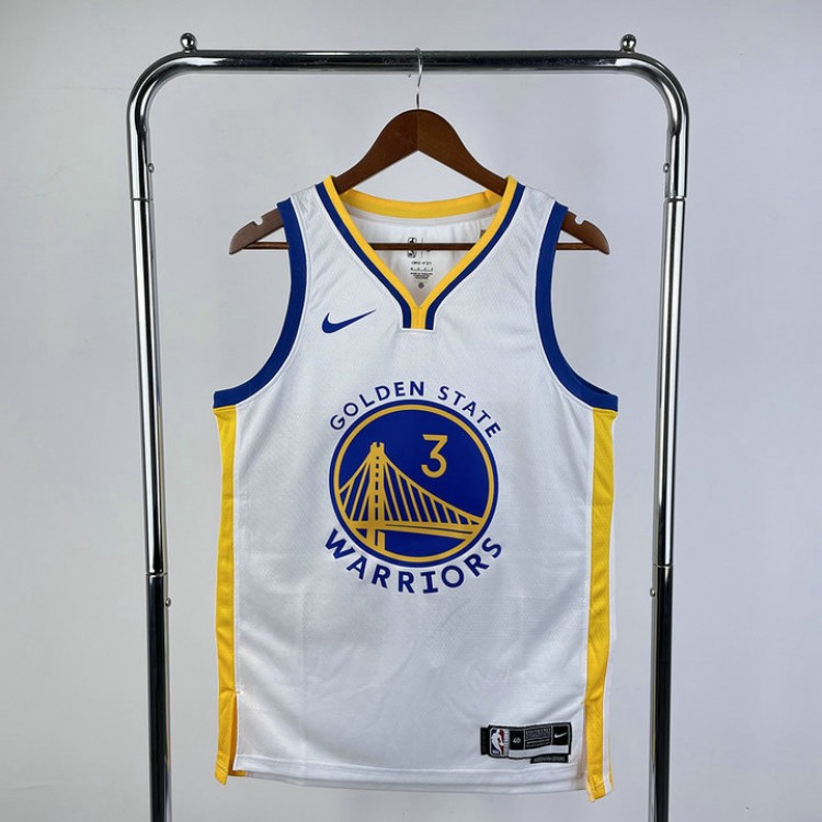 Maglia NBA 3 Paul Warriors Bianco