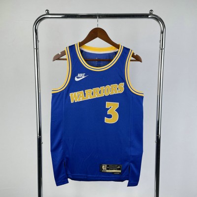 Maglia NBA 3 Paul Warriors Retro Blu