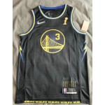 Maglia NBA 3 Poole Warriors 21-22 city Con Champions logos