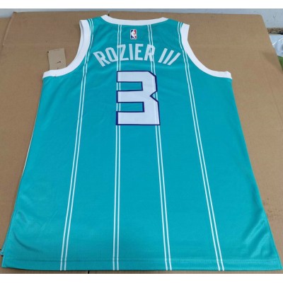 Maglia #3 Rozier III Hornets Blu Stampato