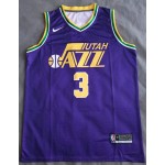 Maglia NBA 3 Rubio Jazz Retro Blu