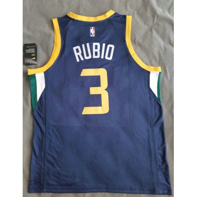 Maglia NBA 3 Rubio Utah Jazz Blu