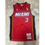 Maglia #3 Wade Miami Heat 2005-06 Autentico Rosso