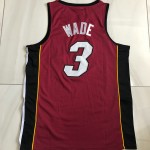 Maglia #3 Wade Miami Heat Autentico 2005-06 Rosso con trophy