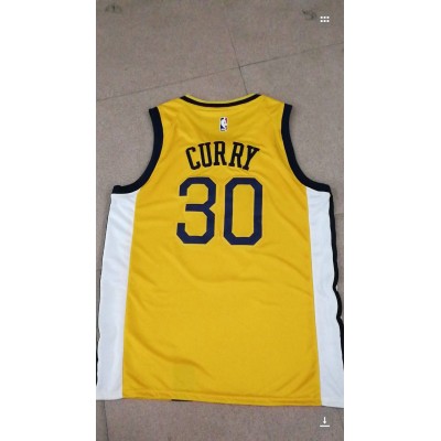 Maglia 30 Curry 2019 Warriors Earned Ricamato