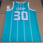 Maglia #30 Curry Charlotte Hornets Blu