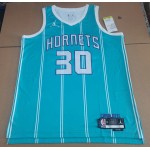 Maglia #30 Curry Charlotte Hornets Blu