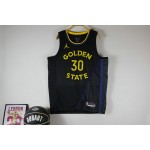 Maglia 30 Curry Golden State Warriors 2024-25 Statement Nero