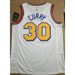 Maglia NBA 30 Curry San Francisco Bianco Stampato