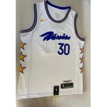 Maglia NBA 30 Curry Warriors 22-23 Bianco Ricamato