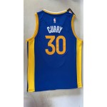 Maglia NBA 30 Curry Warriors 22-23 Blu