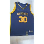 Maglia NBA 30 Curry Warriors 22-23 Blu