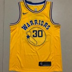 Maglia 30 Curry Warriors Autentico Giallo