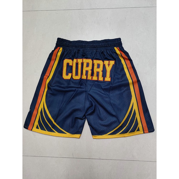 Maglia NBA 30 Curry Warriors champion Pantaloncini Blu