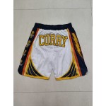 Maglia NBA 30 Curry Warriors champion Pantaloncini Bianco