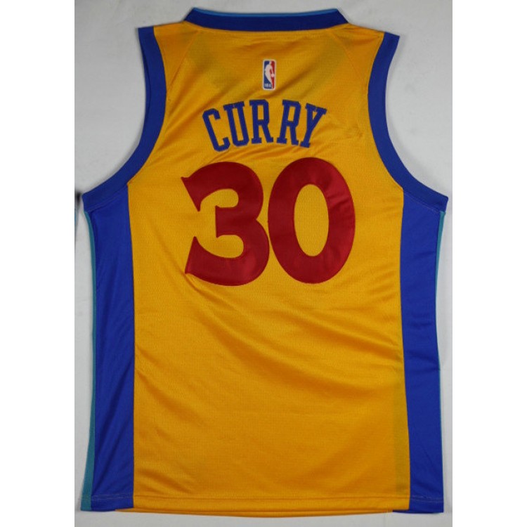 Maglia 30 Curry the Bay Warriors Giallo