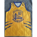 Maglia NBA 30 Curry warriors design Giallo