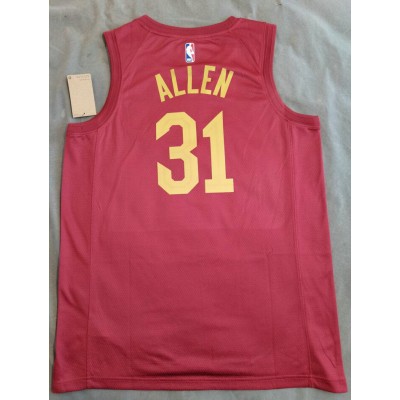 Maglia #31 Allen Cavaliers 22-23 Rosso Stampato