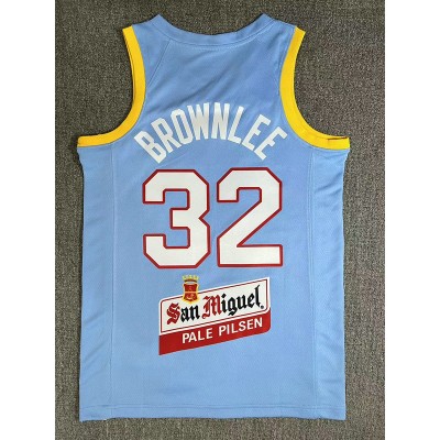 Maglia 32 Brownlee 2024 Philippines Blu Uomo