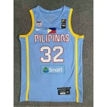 Maglia 32 Brownlee 2024 Philippines Blu Uomo