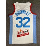 Maglia 32 Brownlee Pilipinas 2024 Home Bianco Uomo