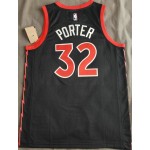 Maglia #32 Porter Raptors Nero Statement Edition