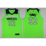 Maglia NBA 32 Towns Timberwolves 2017-18 SeasonVerde