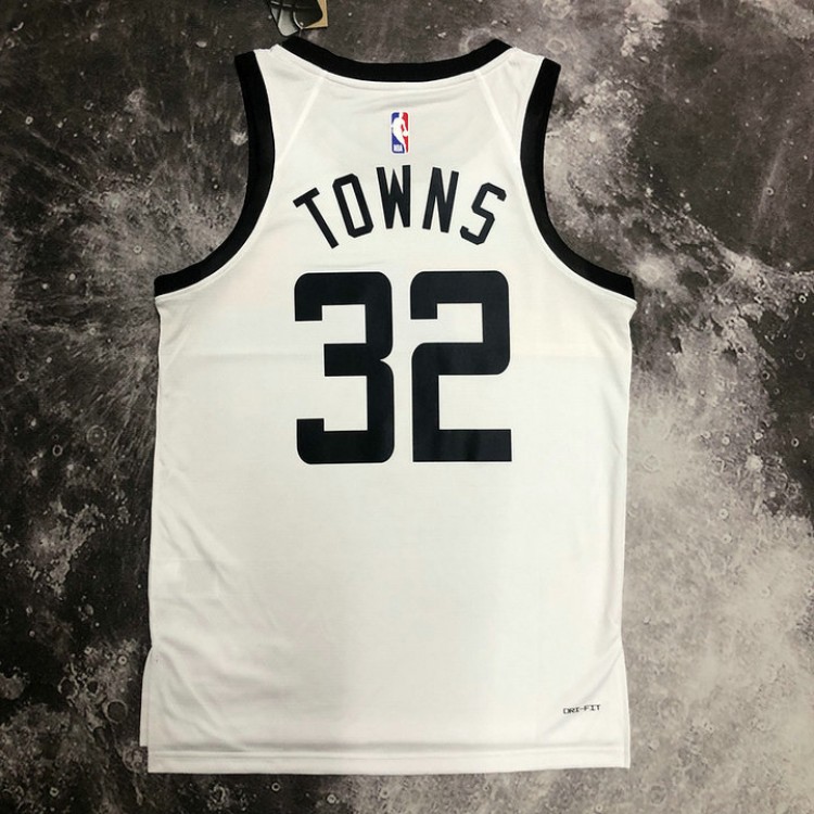 Maglia NBA 32 Towns Timberwolves 2022-23 city Stampato